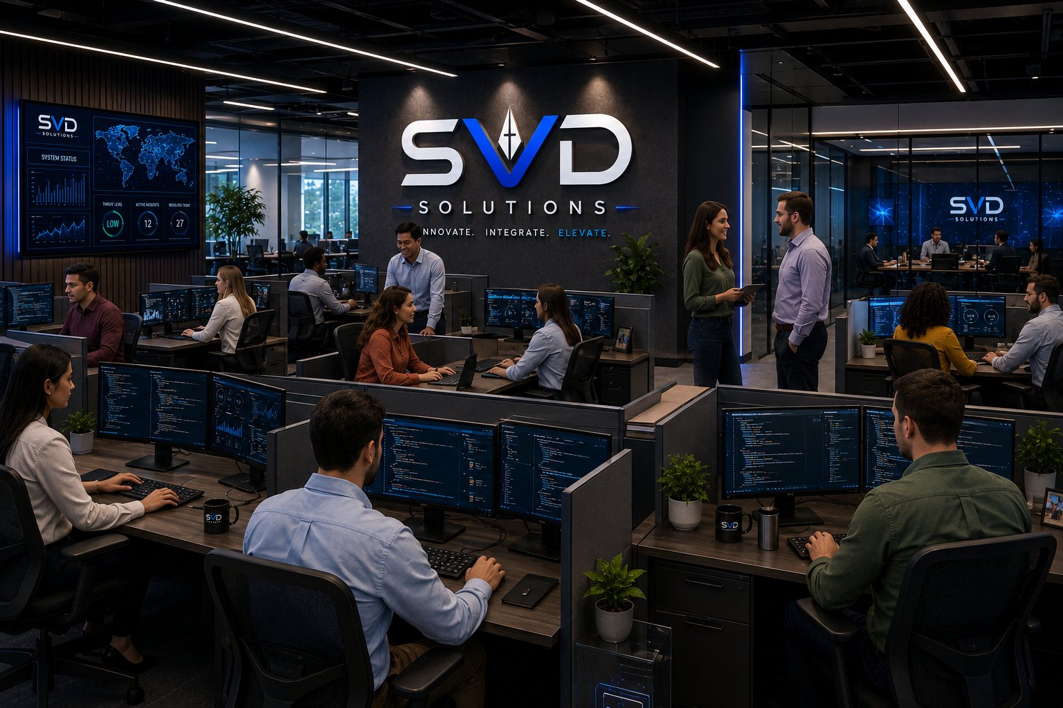 SVD Solutions operations floor